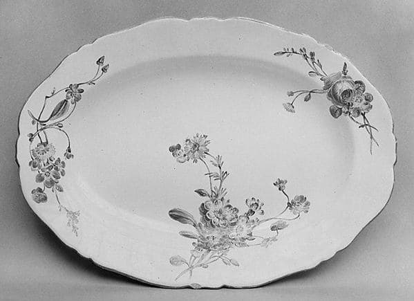 Platter, by Gaspard Robert Manufactory