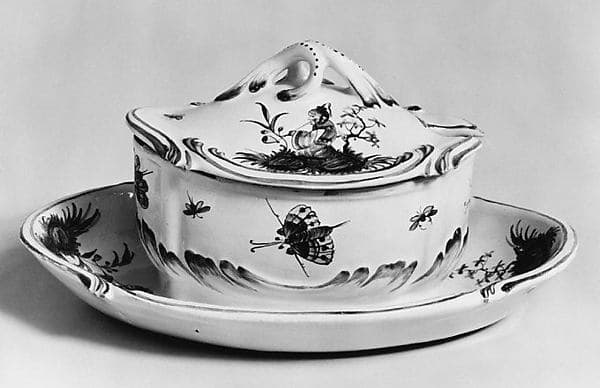 Tureen with covered stand, by Charles Loyal