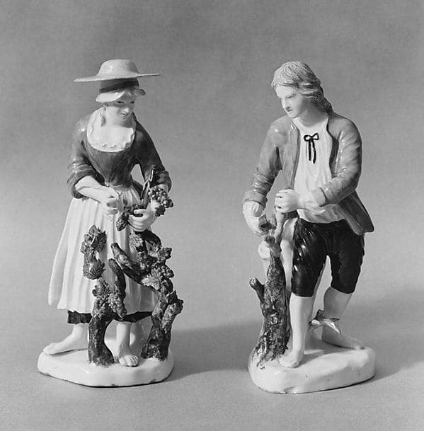 Gardener (one of a pair), by Höchst Manufactory