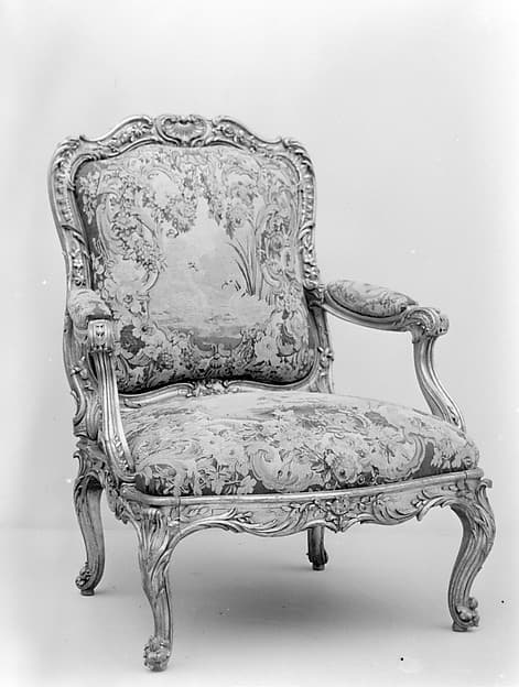 Armchair (part of a set), by Nicolas-Quinibert Foliot