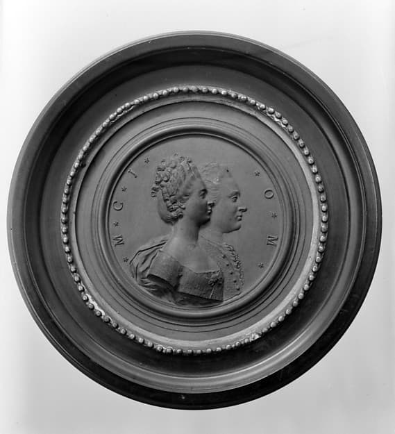 Marie-Catherine Jacquet and her husband, Orien Marais, by Jean-Baptiste Nini