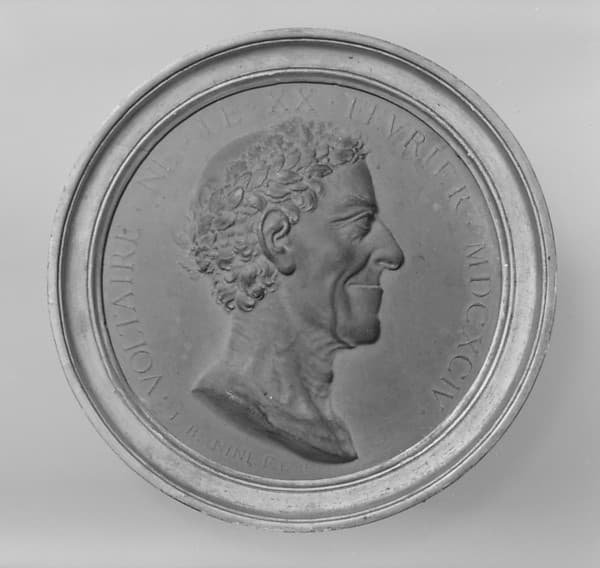 Voltaire (François-Marie Arouet, 1694–1778), by Jean-Baptiste Nini