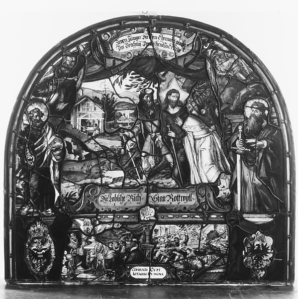 The Encounter on the Way to Emmaus, by Franz Fallenter