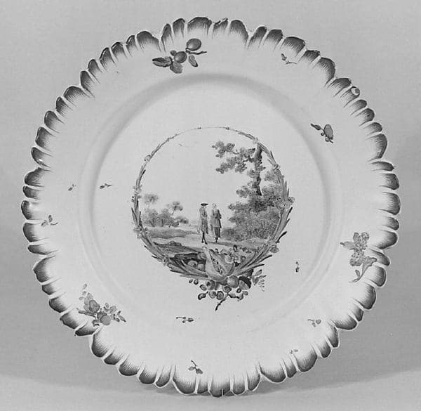 Plate, by Fidelle Duvivier