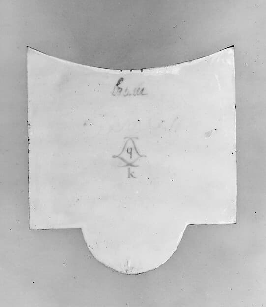 Wall clock-thermometer (pendule et thermomètre en cartel), by Claude-Siméon Passemant