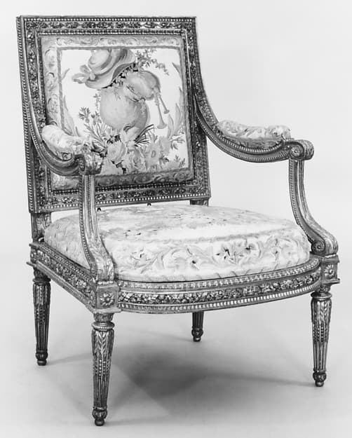 Armchair (part of a set), by Georges Jacob