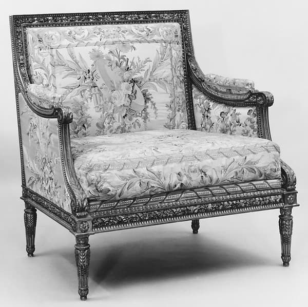 Small settee (Marquise) (part of a set), by Georges Jacob