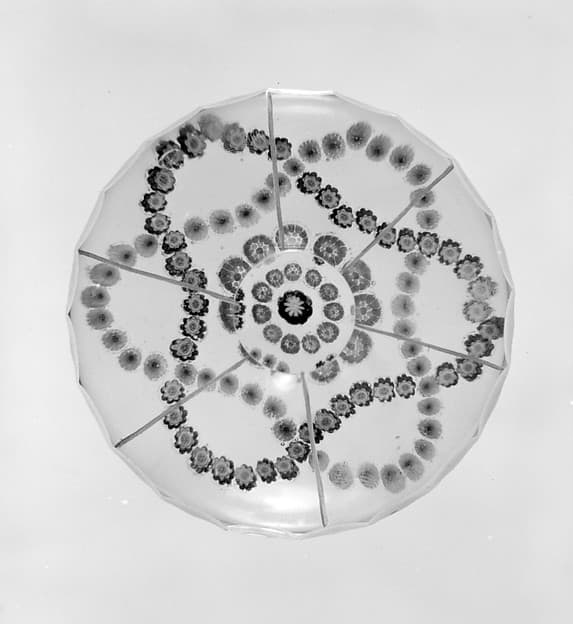 Paperweight, by Baccarat glasshouse