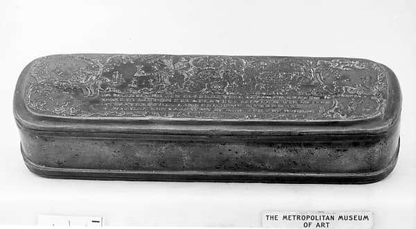 Tobacco box, by Johann Heinrich Giese