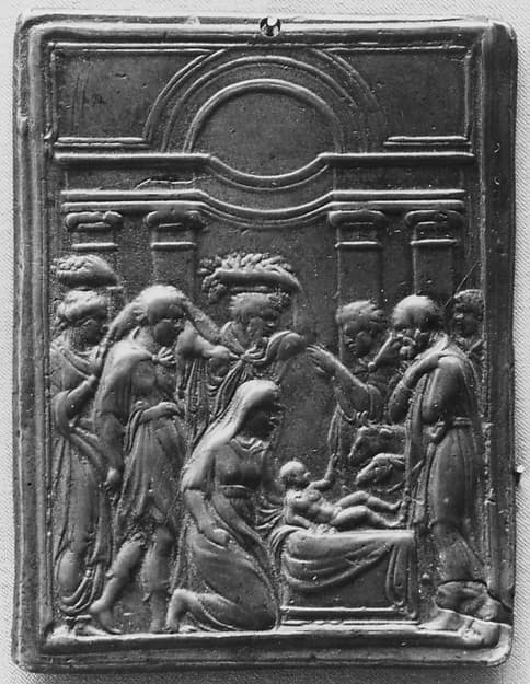 Adoration of the Shepherds, by Valerio Belli (Il Vicentino)