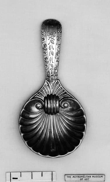 Caddy spoon, by William Fearn