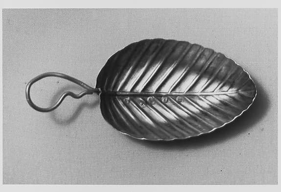 Caddy spoon, by Cocks & Betteridge
