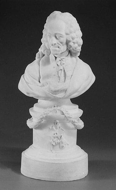 Bust of Voltaire, by Paul-Louis Cyfflé