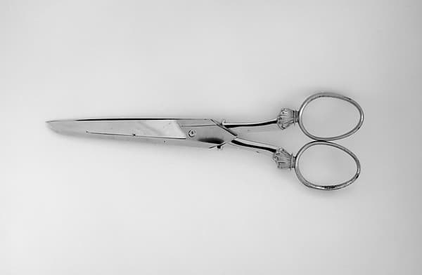 Scissors (part of a set), by J. Hobson & Son, England