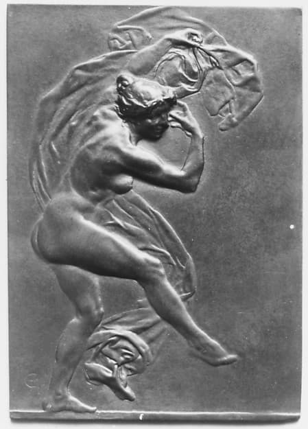 La Danse (one of a pair), by Alexandre-Louis-Marie Charpentier