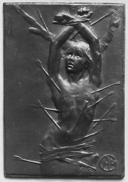 Martydom of Saint Sebastian, by Alexandre-Louis-Marie Charpentier