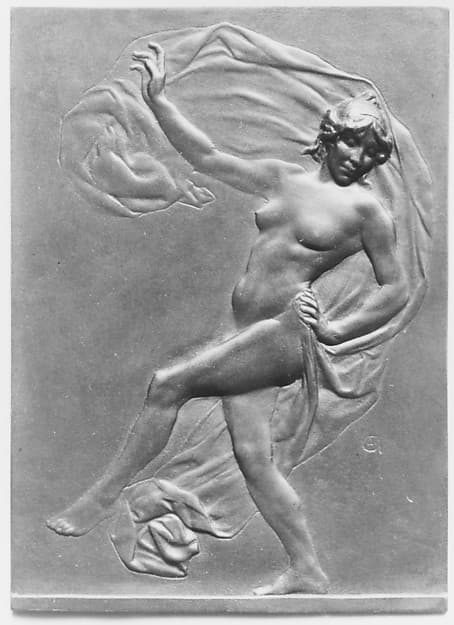 La Danse (one of a pair), by Alexandre-Louis-Marie Charpentier