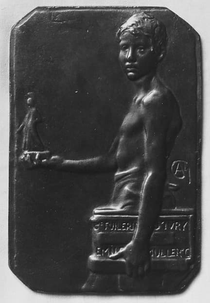 Advertisement for the Müller Potteries at Ivry, by Alexandre-Louis-Marie Charpentier
