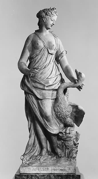Leda and the Swan, by Michel Anguier