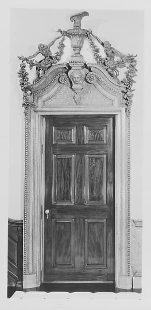 Doorcase for the Great Drawing Room of Norfolk House, Saint James's Square, London, by Giovanni Battista Borra