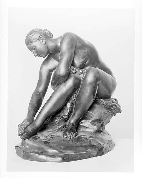 Woman Bathing, by Aimé-Jules Dalou