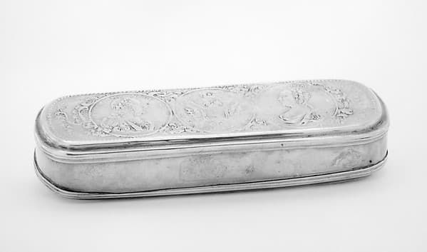 Tobacco box, by I. H. Becker