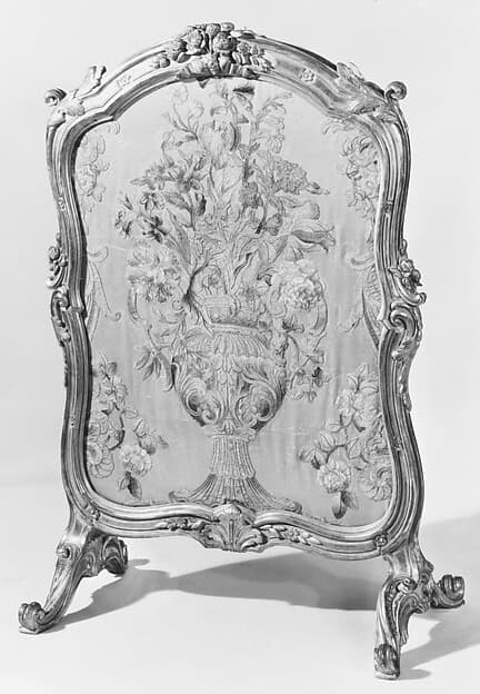 Fire screen, by Jean-Baptiste I Tilliard