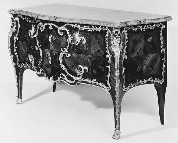 Commode (one of a pair), by Jacques Dubois