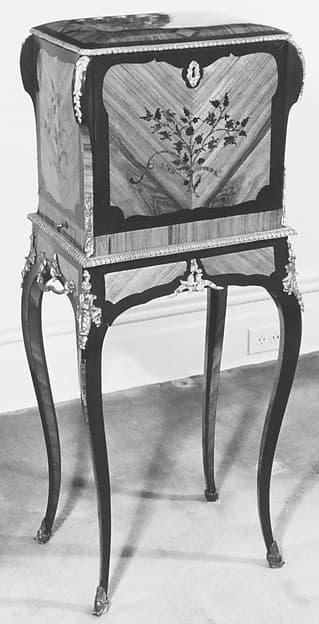Jewel coffer on stand, by Bernard II van Risenburgh