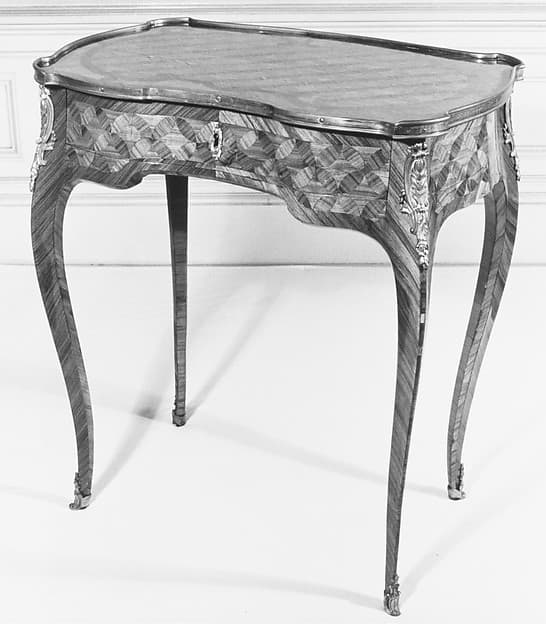 Oblong table, by Roger Vandercruse, called Lacroix