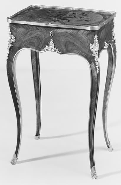 Work and writing table, by Bernard II van Risenburgh