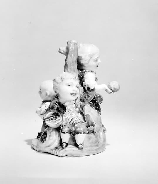 Three children, by Cozzi Manufactory