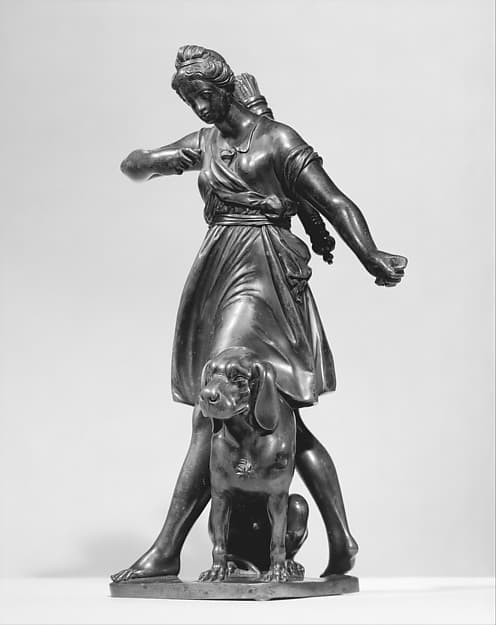 Diana with a Hound, by Barthélemy Prieur