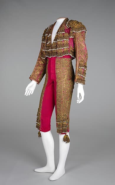 Toreador suit, by J. Uriarte