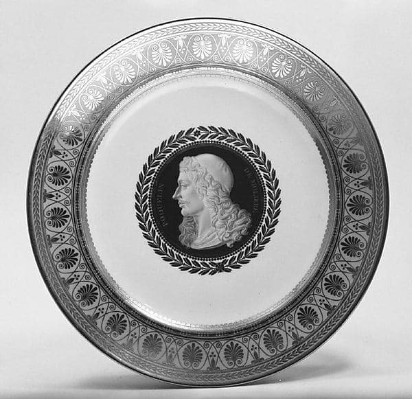 Plate, by Sèvres Manufactory
