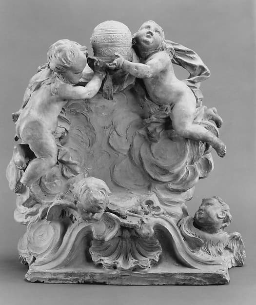 Model for a Papal monument, by Peter Anton von Verschaffelt
