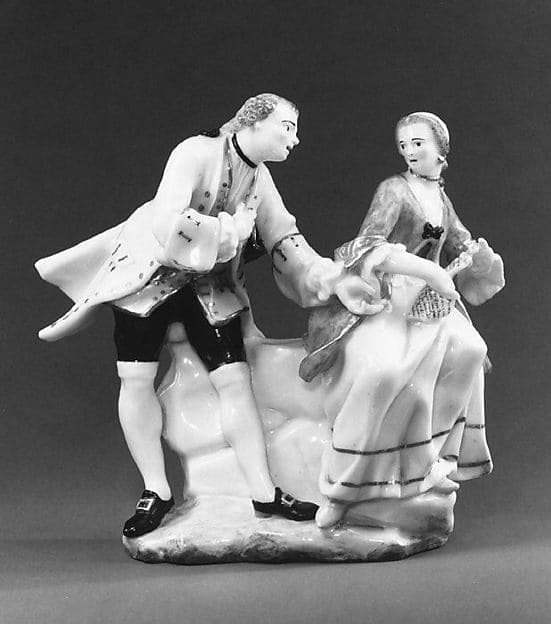 Lover's Quarrel, by Capodimonte Porcelain Manufactory