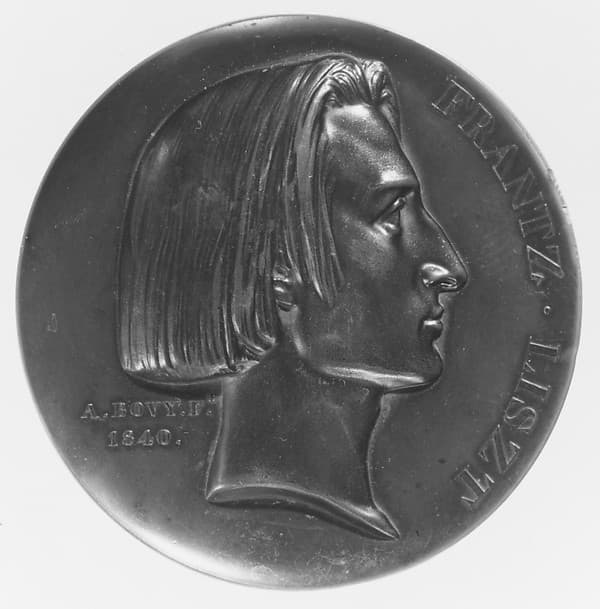 Frantz Liszt (1811–1866), by Jean-François-Antoine Bovy