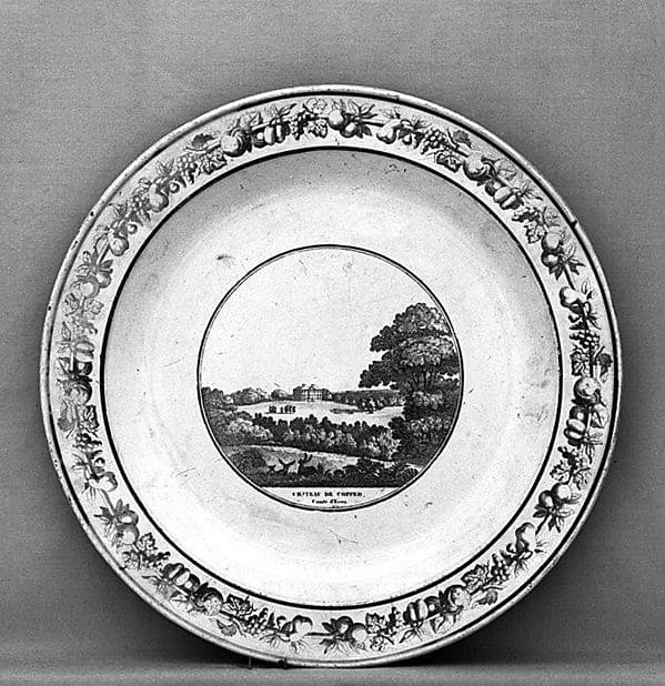 Plate, by Stone, Coquerel et LeGros