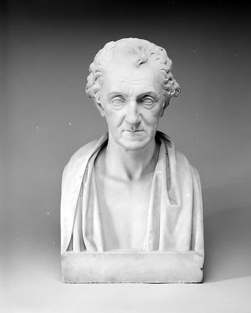 Bust of a gentleman, by John Gibson