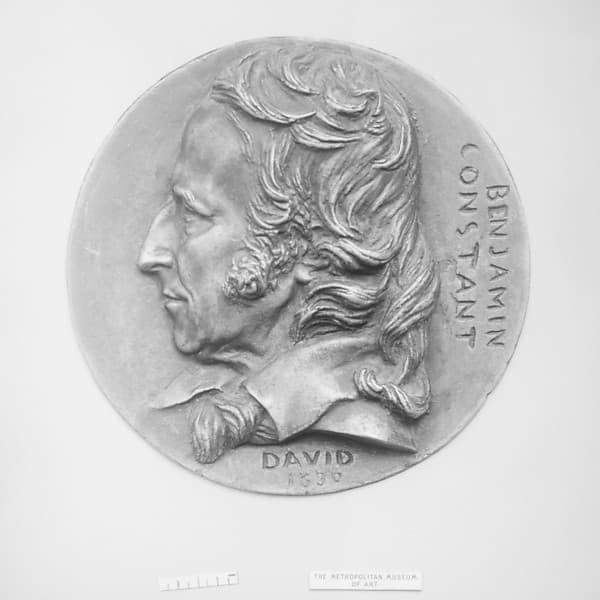 Henri Benjamin Constant de Rebecque (1767–1830), Swiss-French political writer and politician, by Pierre Jean David d'Angers