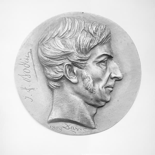 Jean François Bodin (1776–1829), French civil-servant and historian, by Pierre Jean David d'Angers