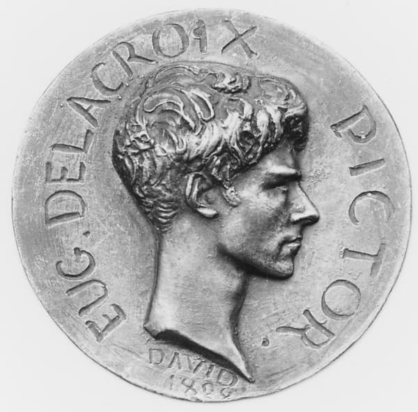 Ferdinand Victor Eugène Delacroix (1798–1863), by Pierre Jean David d'Angers