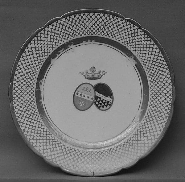 Dinner plate, by Couderc, Couderc-Bucher