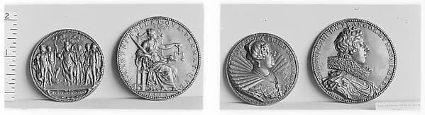 Louis XIII, King of France (b. 1601, r. 1610–43), by Guillaume Dupré