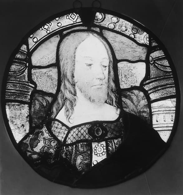 Head of Christ (one of a pair), by Master of the Life of Saint John the Baptist