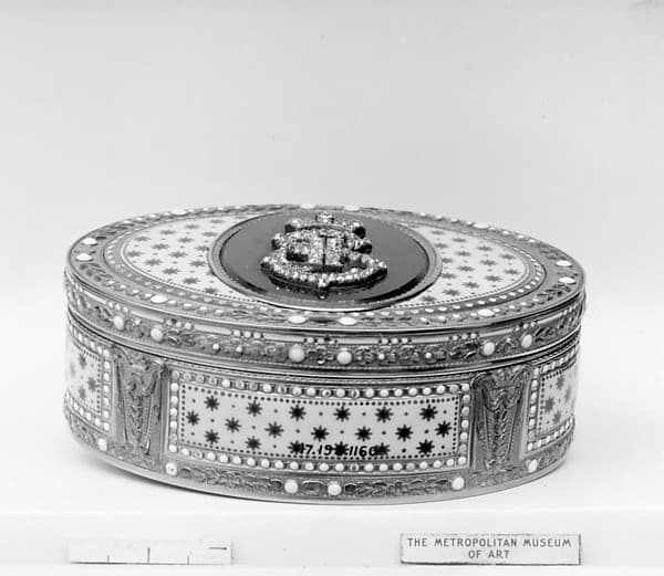 Snuffbox, by Jean-Joseph Barrière