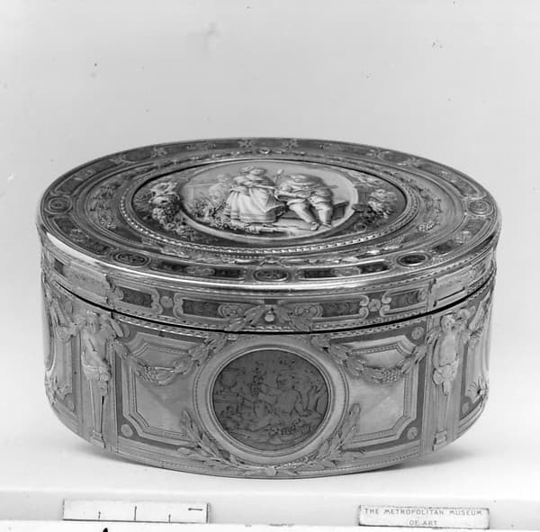 Snuffbox, by Jean-Joseph Barrière