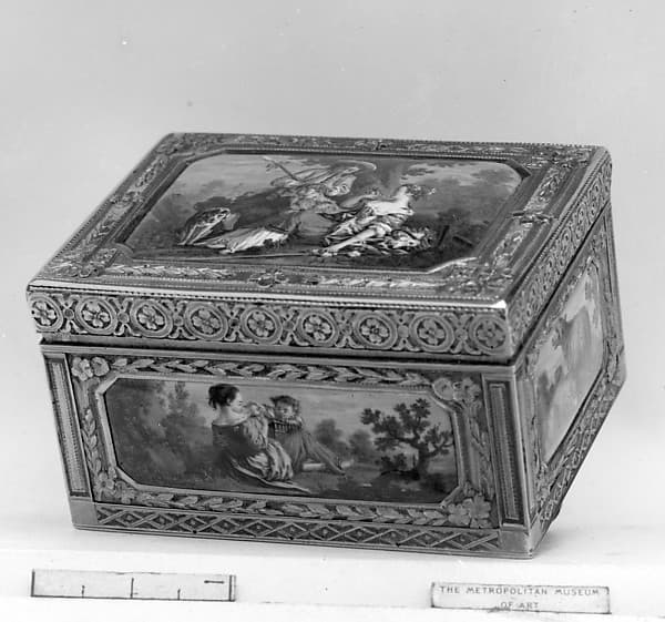 Snuffbox, by Jean Marie Tiron (called Tiron de Nanteuil)