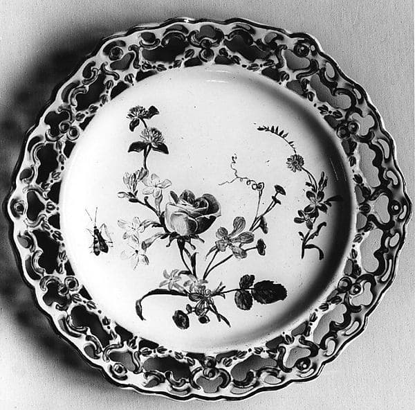 Plate, by Veuve Perrin Factory